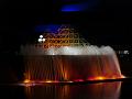 Upside Down Fountain Night